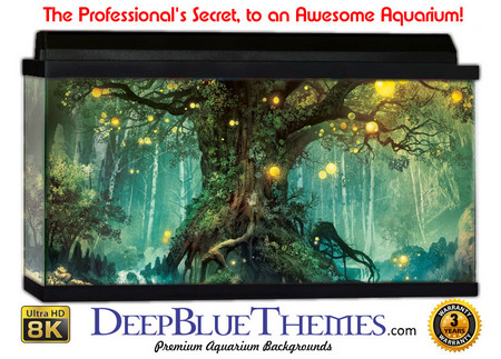 Buy Aquarium Background Otherworld Tree Aquarium Background