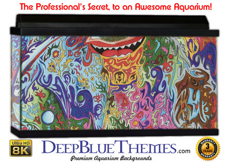 Buy Aquarium Background Psychedelic Eye Aquarium Background