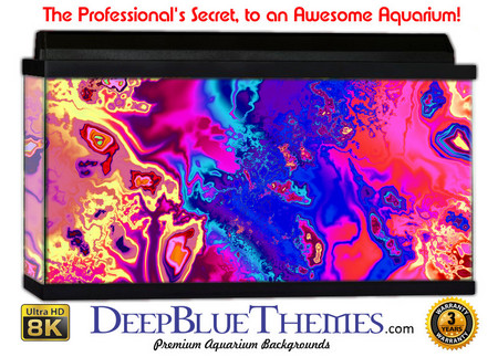 Buy Aquarium Background Psychedelic Pig Aquarium Background