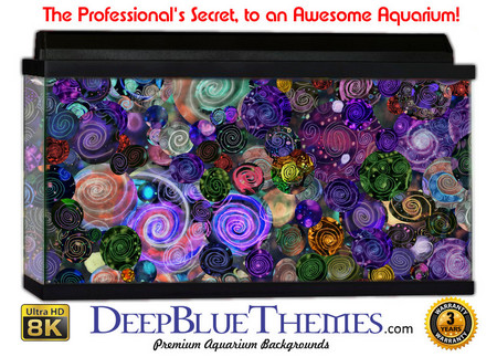 Buy Aquarium Background Psychedelic Trip Aquarium Background