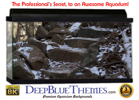 Buy Aquarium Background Riverrocks Falls Aquarium Background