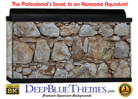 Buy Aquarium Background Rock Medieval Aquarium Background