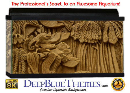 Buy Aquarium Background Sand Carved Aquarium Background