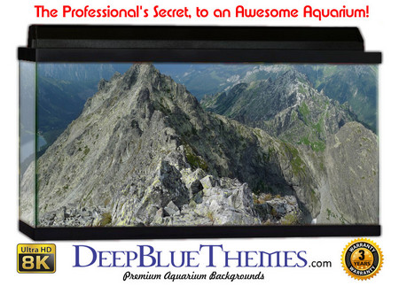 Buy Aquarium Background Scene Mountain Aquarium Background