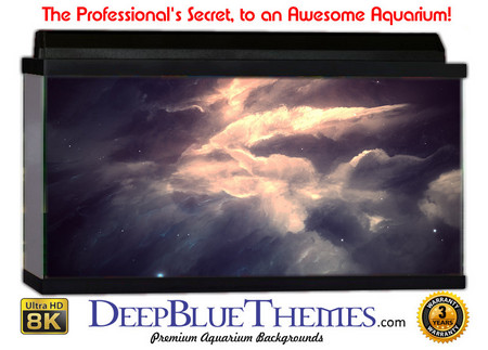 Buy Aquarium Background Space Clouds Aquarium Background