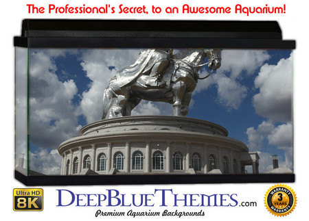 Buy Aquarium Background Statue Metal Aquarium Background