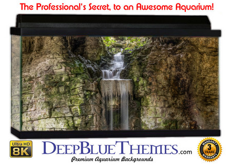 Buy Aquarium Background Waterfall Hole Aquarium Background
