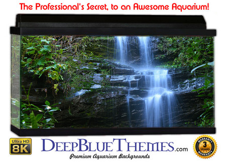 Buy Aquarium Background Waterfall Steps Aquarium Background