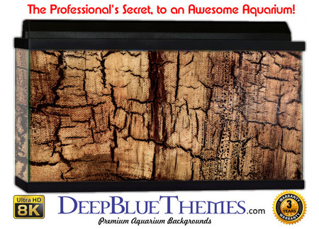 Buy Aquarium Background Wood Cracked Aquarium Background