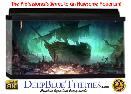 Buy Aquarium Background Wreck Art Cave Aquarium Background