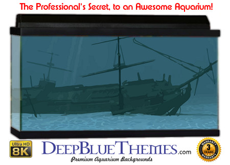Buy Aquarium Background Wreck Art Minimal Aquarium Background